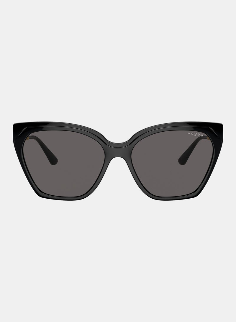 Vogue Full-Rimmed Cat Eye Sunglasses 5521S,57, W44,87 - Image 1